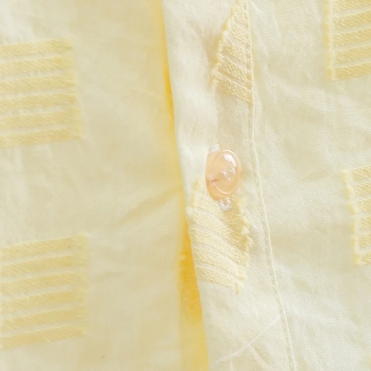 
2020 Summer top design 100 cotton short sleeve striped plaid baby boy shirt kids shirt 