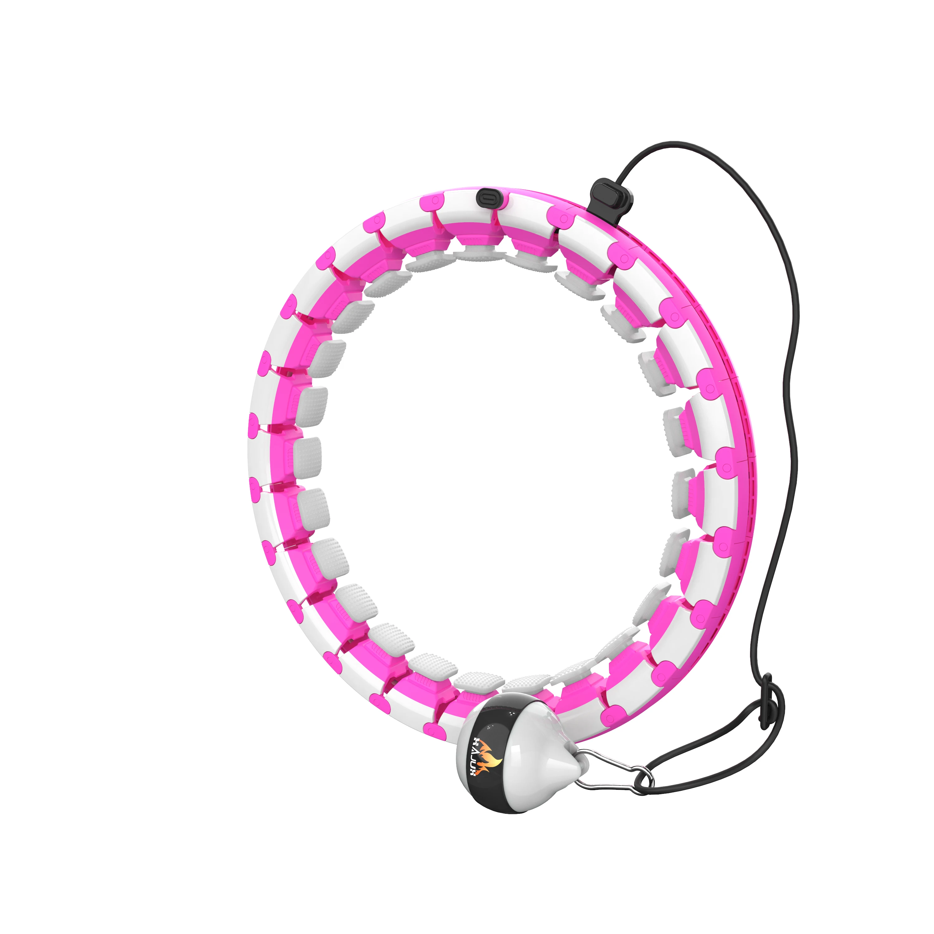 

Weight Loss Home Exercise Fitness Extra Large hula hoops For Women and Men Hula Hoops for Adults with Counter, Pink, blue, grey, green, purple