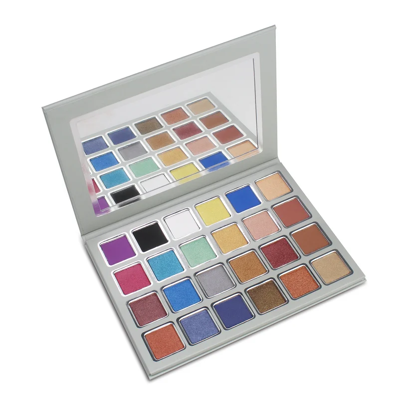 

No brand name private label high pigment eyeshadow palette with custom colors