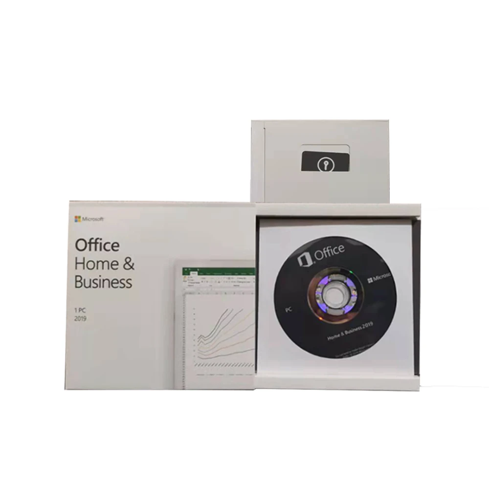 

Office 2019 HB DVD Box100% Activation Online Globally DHL Free Shipping For Windows Keycard Office 2019 Home And Business