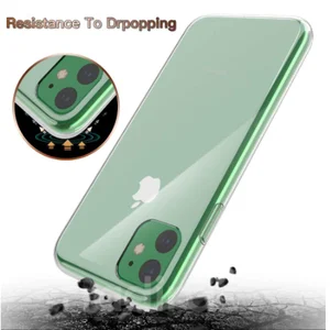 For iPhone 11 Case Clear, Ultra Slim Soft TPU Cellphone  Case for iPhone 11 11 Pro 11 Pro Max 6 7 8 Plus X XS XR XS Max