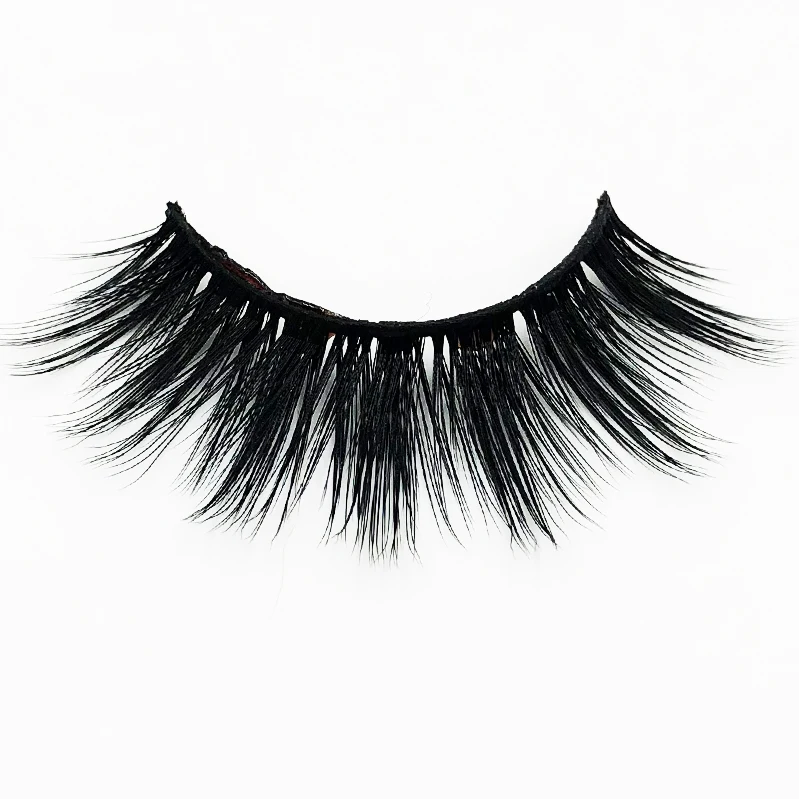

Wholesale Flash girl W series W33 5D 100% handmade long and wispy eyelashes real Mink lashes, Black color
