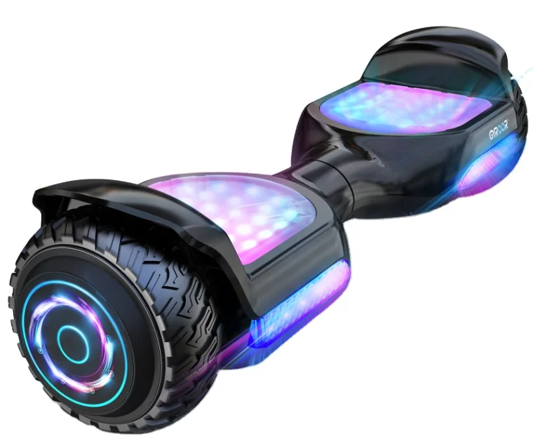 

Gyroor High Quality Safety 6.5 blue tooth 700w 36V Electric Scooter Hoverboard balance off road karting very cheap