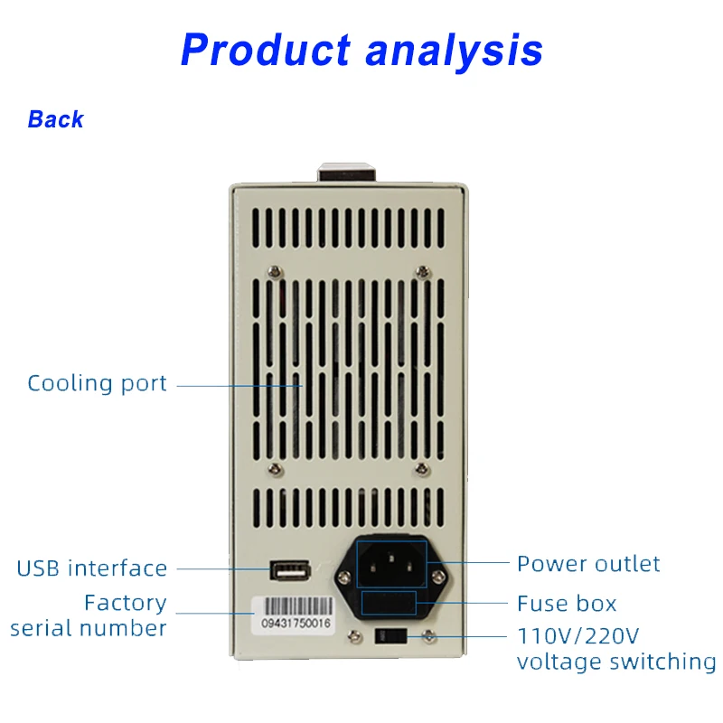 
ET5410 400W 150V 40A Battery Tester Single-Channel Programmable DC Electronic Load Battery Capacity Tester 