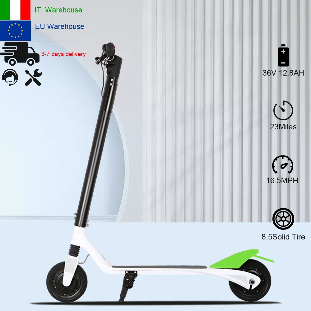 

UK/EU Stock 23Miles 16.5MPH Electric Scooter For Adults Aircraft Aluminum Waterproof Escooter 36V Dropshipping Electric Scooter