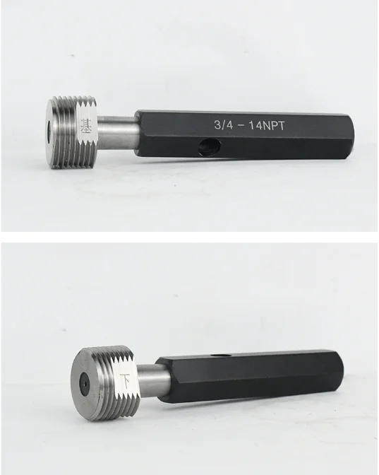 Npt 1/418 3/4 Npt Nipple Gauge Thread Npt To Bsp Nipple Plug Gauge