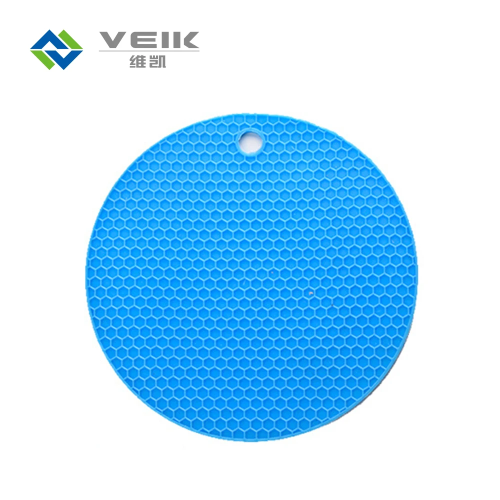 

Honeycomb Silicone Mat Hot Pads Kitchen Cooking Bowl Cups Pot Silicon Mat for Heat Resistant, Customized