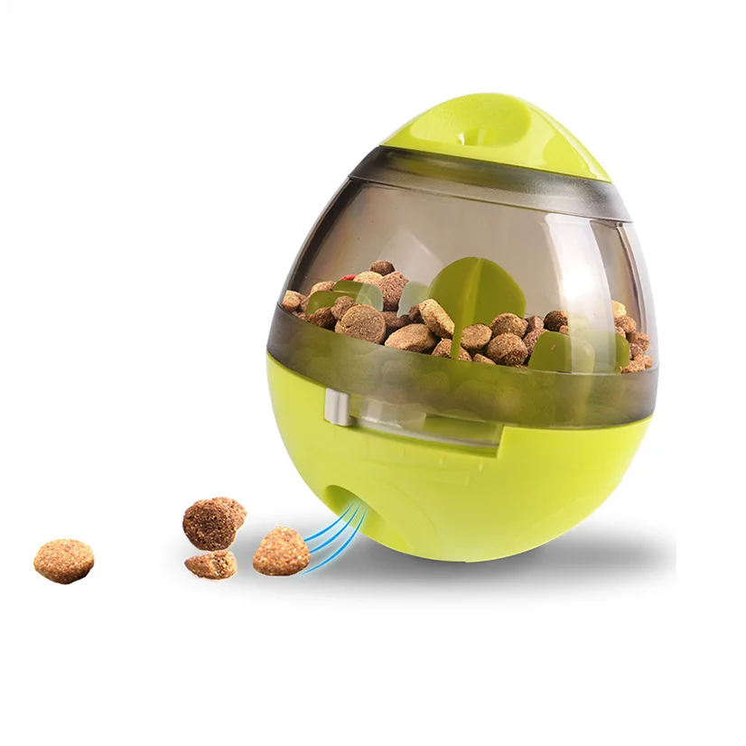 

Smart Dog Feeder Toy Tumbler Automatic Pet Feeder, Yellow