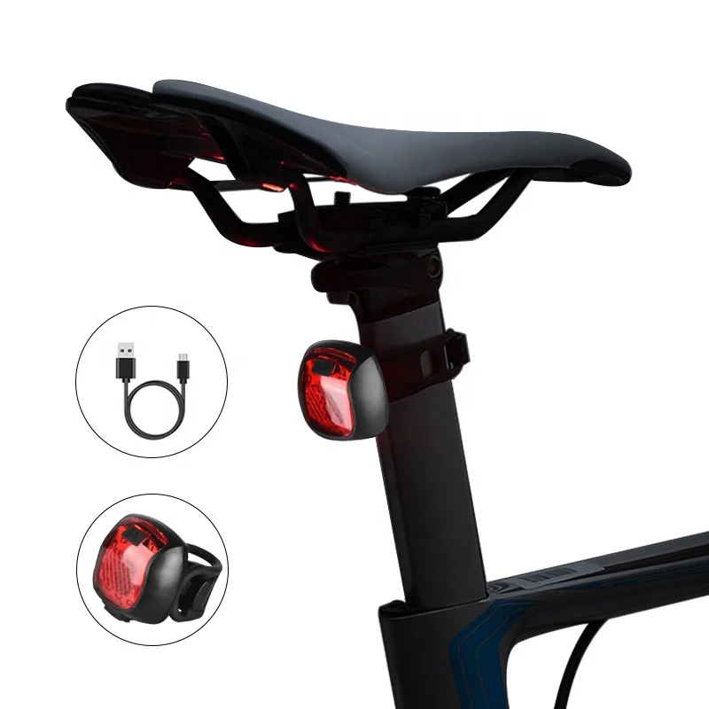 

Bike Tail Light USB Chargeable Back Lamp Waterproof Riding Rear Light Led Mountain Cycling Light Tail-lamp