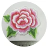 factory sale direct rfid woven label printer rose flower patch