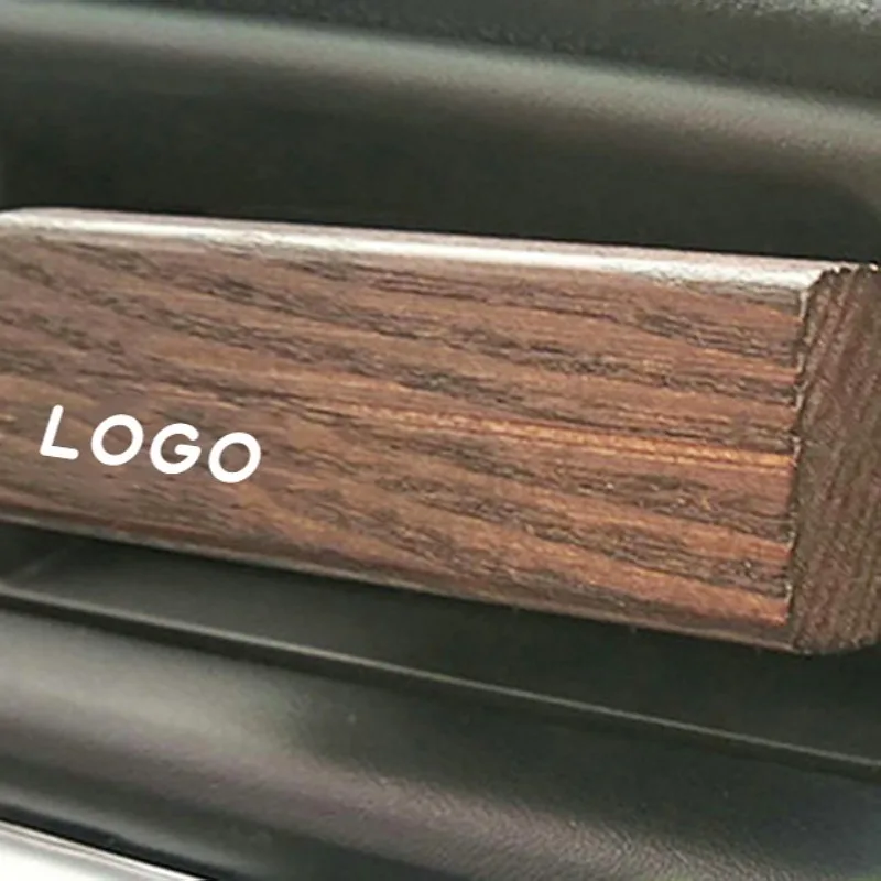 

Custom Luxury Aromatic Wood Diffuser Car Vent Liquid Air Freshener Wooden Car Perfume Diffuser Clip