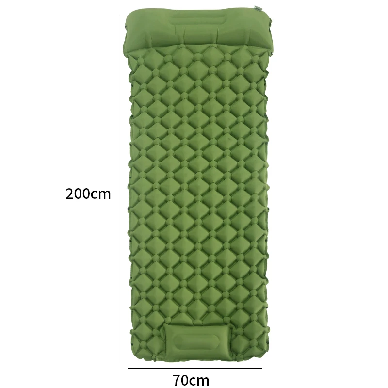 

Lightweight TPU Waterproof Ultralight Air Mattress mat with pillow Insulated Air Mat Outdoor Inflatable Sleeping Pad, Customized