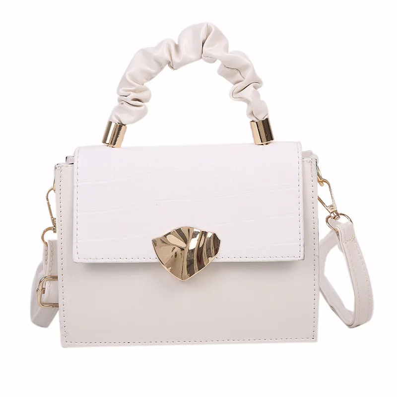 

The new 2020 Korean style chain all-match solid color messenger small square bag, Black