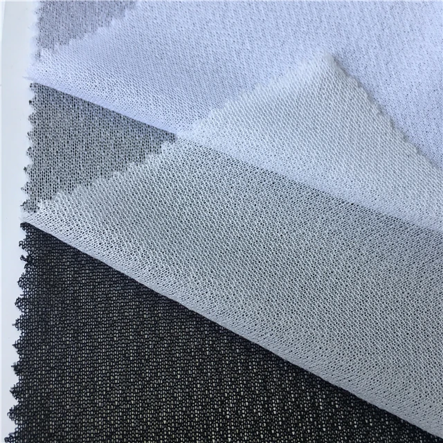 

polyamide coating circular knitted adhesive interlining four-way stretch
