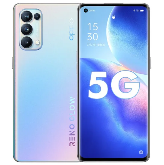 

2020 New Original Official Oppo Reno 5 Pro 5G SmartPhone 8GB 12GB RAM 128GB 256GB ROM 4250mAh 90Hz 64MP Camera 6.55 Inch NFC