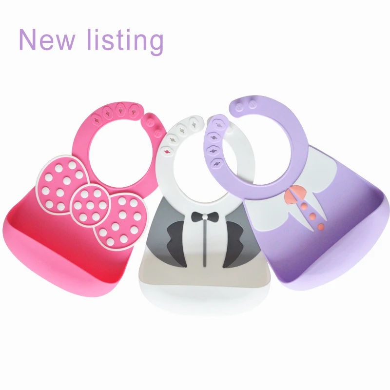 baby bibs waterproof silicone