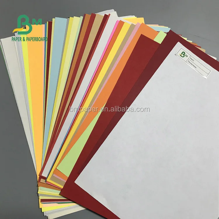 A4 A3 A1 Sheets Uncoated Colour Bristol Card Stock Paper Board 80g 170g