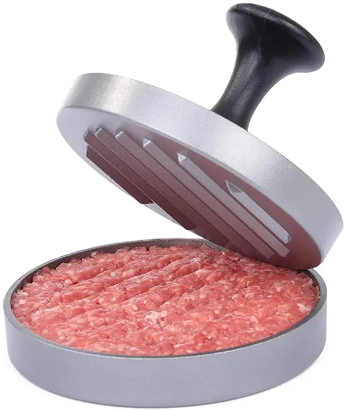 

Hot Aluminum hamburgemeat Press Patties Mold Sandwich Mold Non-Stick Coating Burger press