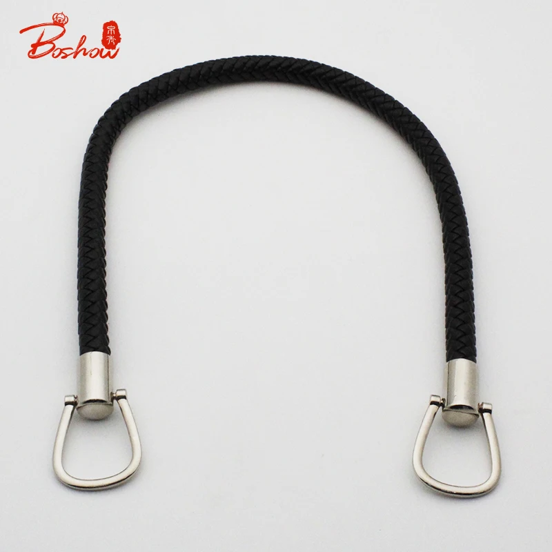 

the accessories of lady's bag leather handle with metal, Customized color