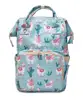 Wholesale Supplier Llama Diaper Backpack Canvas Diaper Mummy Bag Baby Care Packs With Cute Sheep Elements DOM-1081276