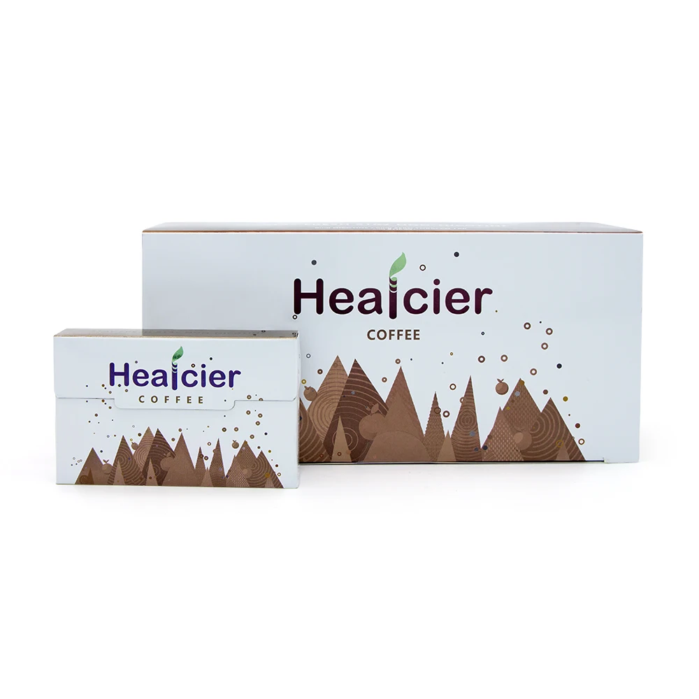 Healcier Brand Health Products Not Burn Sample Coffee Flavor  For Wholesales