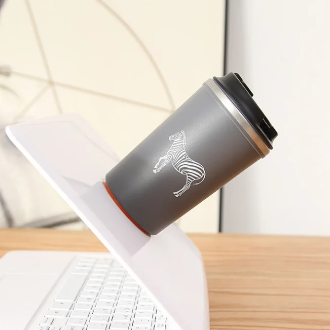 

17oz Magic Not Fall Down Creative Stainless Steel Vacuum Water Cup Coffee Mug For Office, Gray ,pink , blue , sky blue