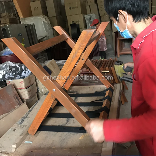 
Hotel Guestroom Solid Birch Wood Folding Luggage Rack luggage rack manufacturer 