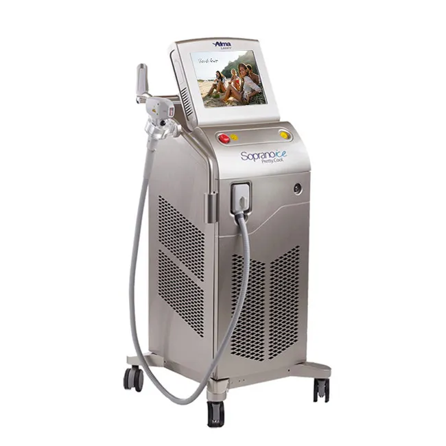 

2020 Best service Free spare parts 1600W diode laser hair removal alma soprano ice laser machine price