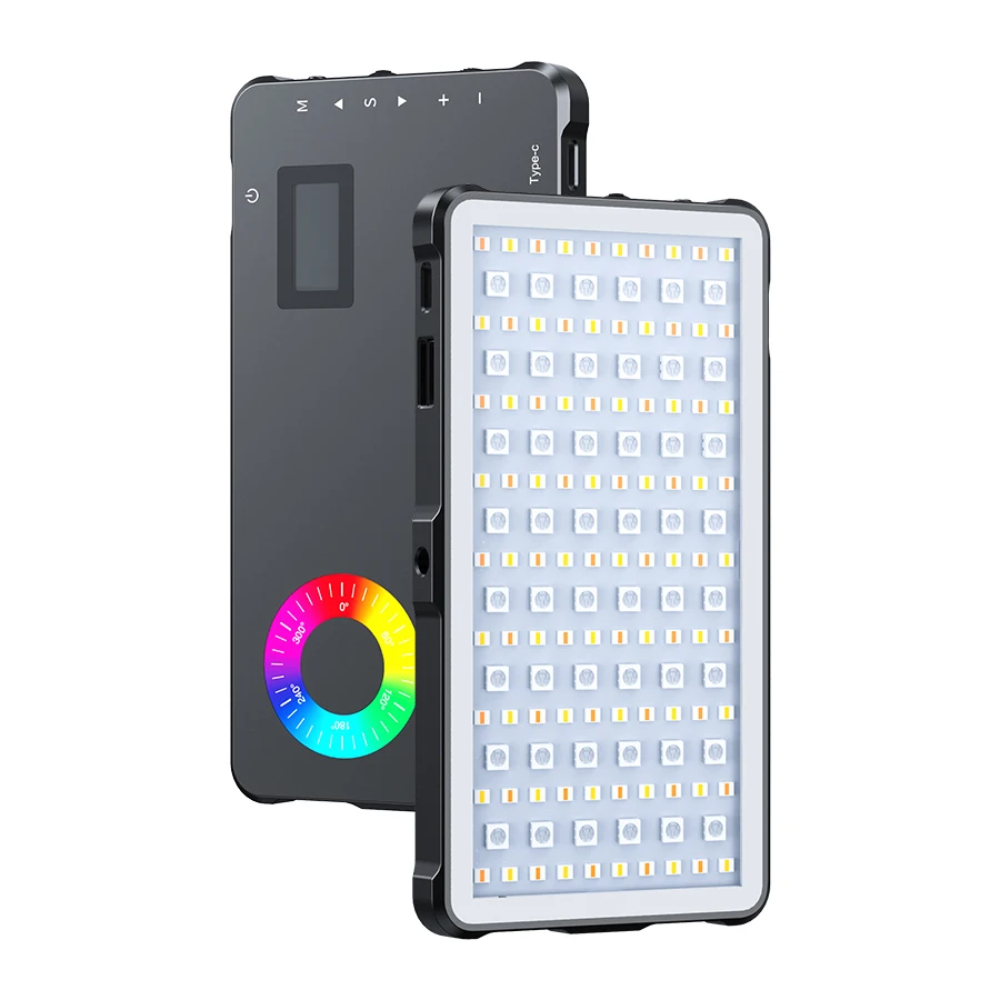 

Factory Production led fill light photography equipment 4000mAh High Capacity selfie fill light lamp for studio and broadcast