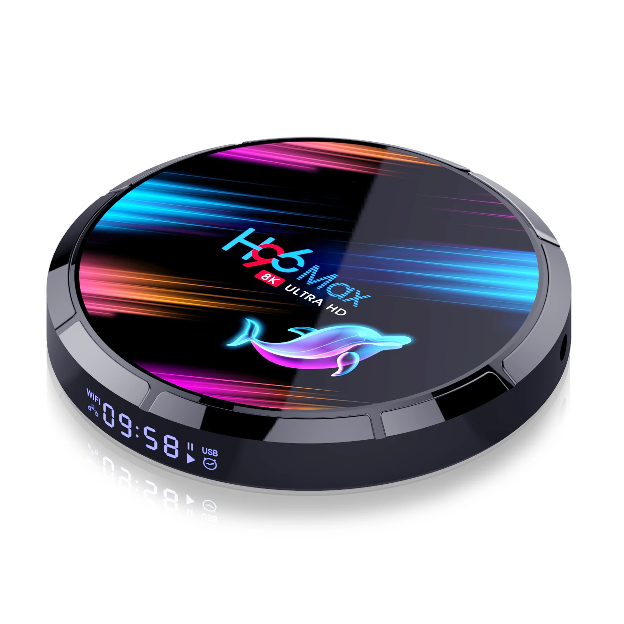 

2020 Latest Android 9.0 tv box H96 MAX X3 S905X3 Dual Brand Wifi Smart Android Tv box 4GB +128GB