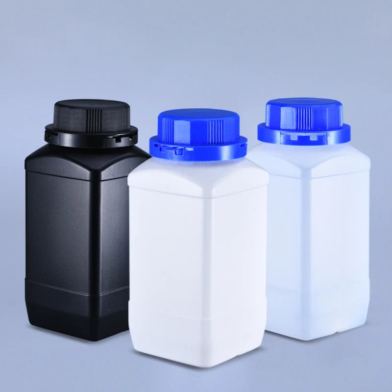 

Wholesale HDPE 1Liter Container Plastic Chemical Powder Bottles