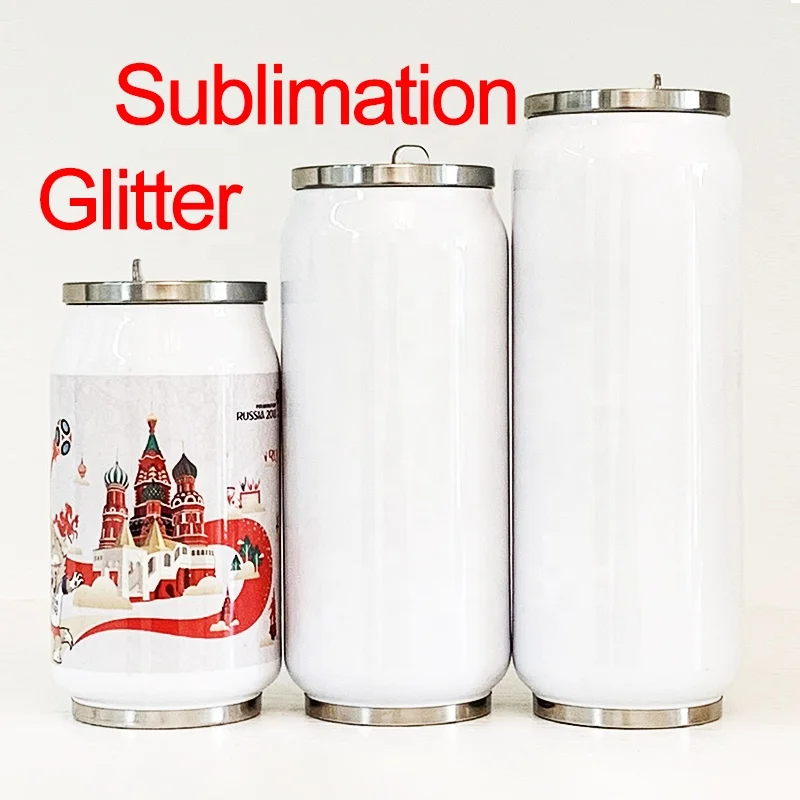 

sublimation blank stainless steel double wall cola water bottle thermos vacuum coke cans