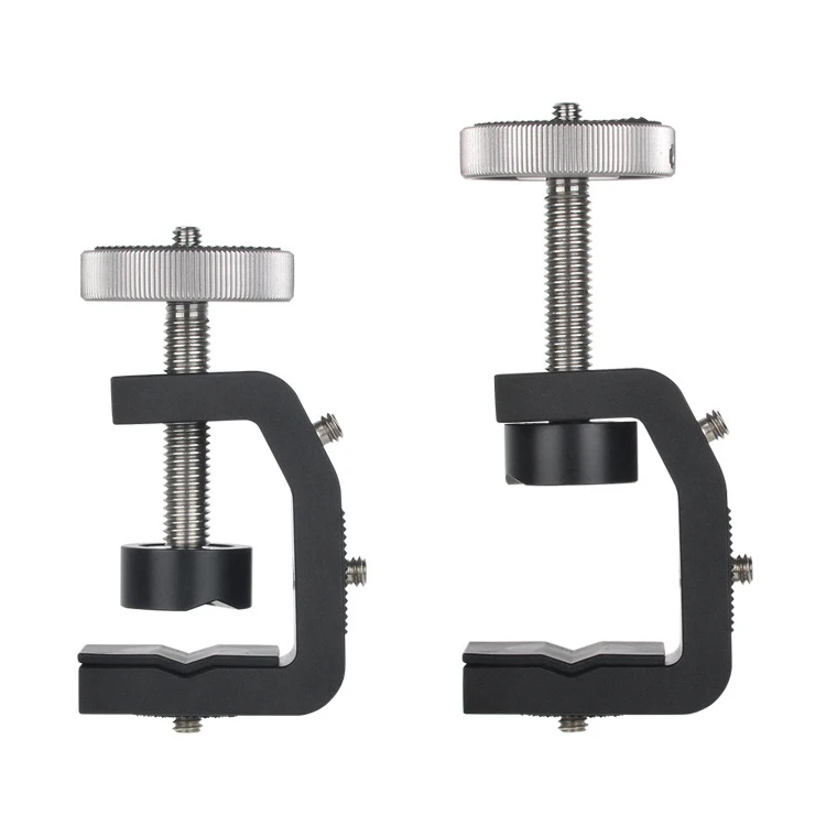 

Aluminum Mobile Phone Camera Magic Arm LED lights Metal Super Clamp Clip, Black