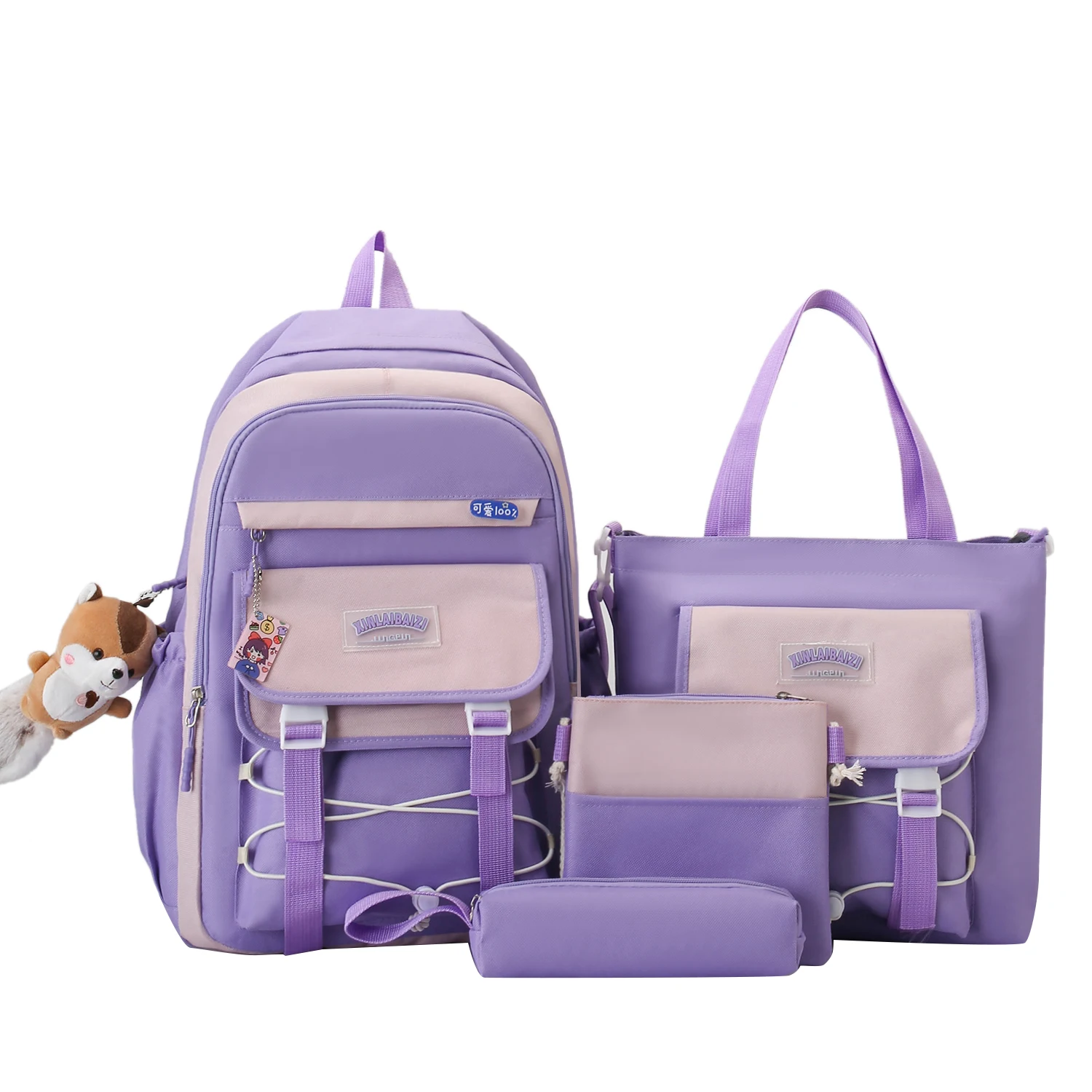 

Factory Direct Outlet bag sets Waterproof Canvas Accept customization backpack School bag for Boys and Girls