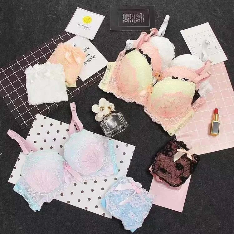 
Hight quality products woman sexy fancy stylish bra panty set underwear 