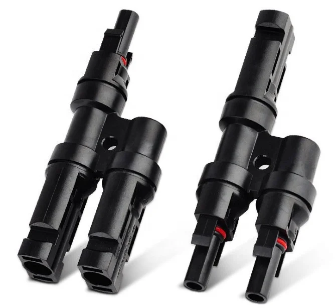 

SeanRo waterproof solar pv connector solar connector T type 2 to 1