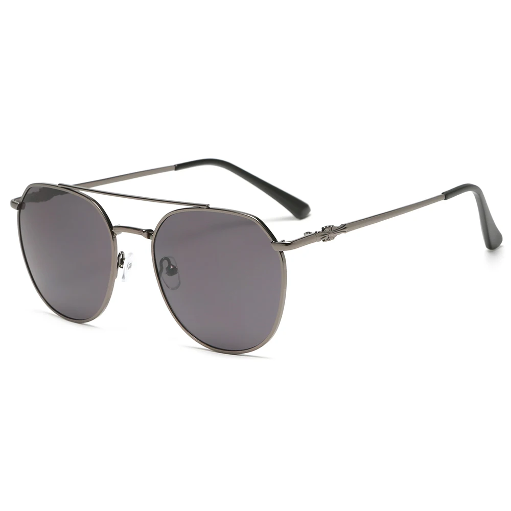 

THREE HIPPOS 2021 new arrivals metal popular shades round frame pilot adult sun glasses fashionable UV400 Vintage Sunglasses