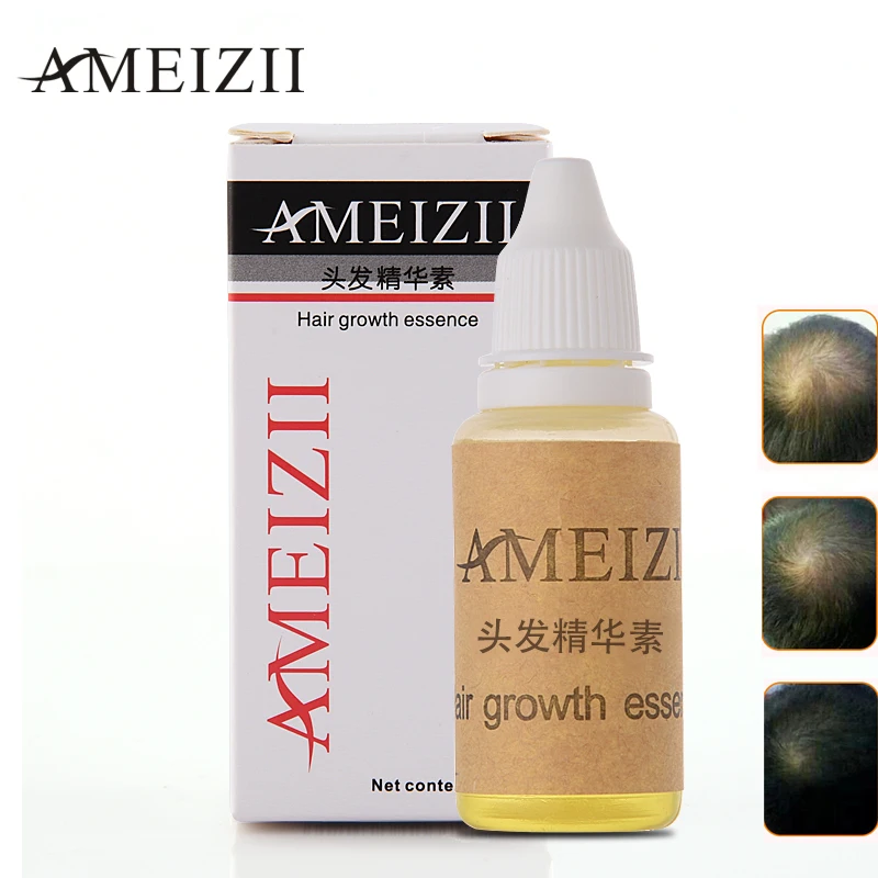 

Ameizii Natural Hair growth Serum Vitamins Fast Bald Hair Essential Oil For Growth Cream Massage Treatment Regrowth Serum