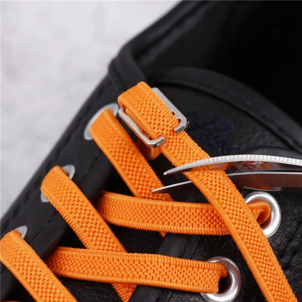 

Free sample Shoelaces No Tie Elastic Shoelaces No Tie Elastic Shoelaces Flat Color, 15 colors or custom color