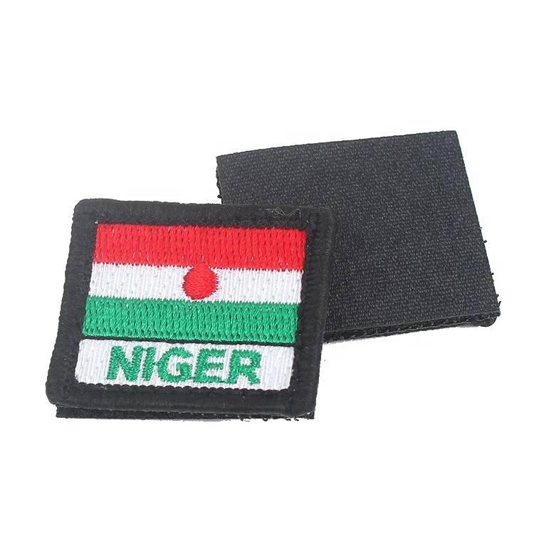 

Custom Small National Flag Patches for Uniform Arm