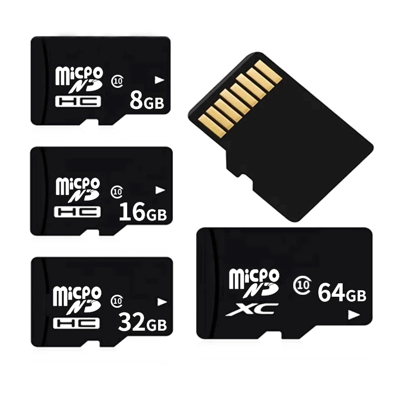 

high speed TF Card Mobile Phone Micro Memory Card 8GB 16GB 32GB 64GB SD Cards, Black