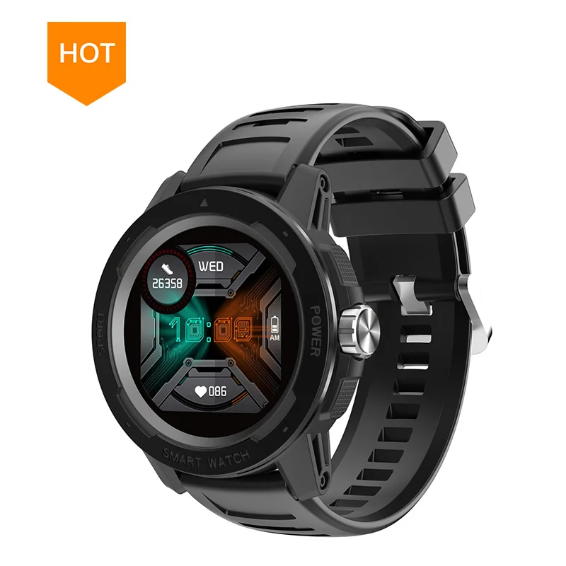 

1.4 inch screen Support heart rate monitor blood pressure SW218 Sports Smart Watch bluetooth fitness tracker, Red blue gray black yellow white and so on