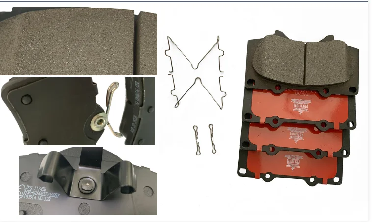Rear D905 Ceramic Brake Pads FOR 2013 2014 2015 2016 2017 NISSAN PATHFINDER