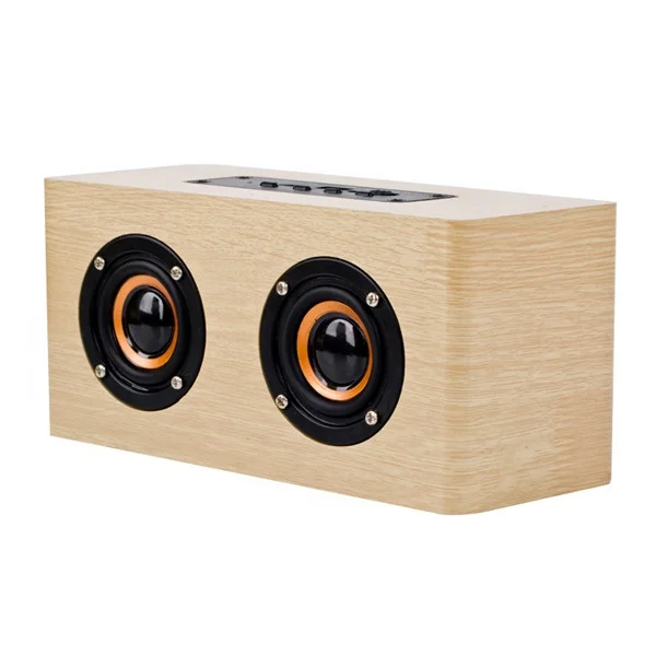 

Big Wooden Wireless speaker with FM radio & TF Card BT- 002H