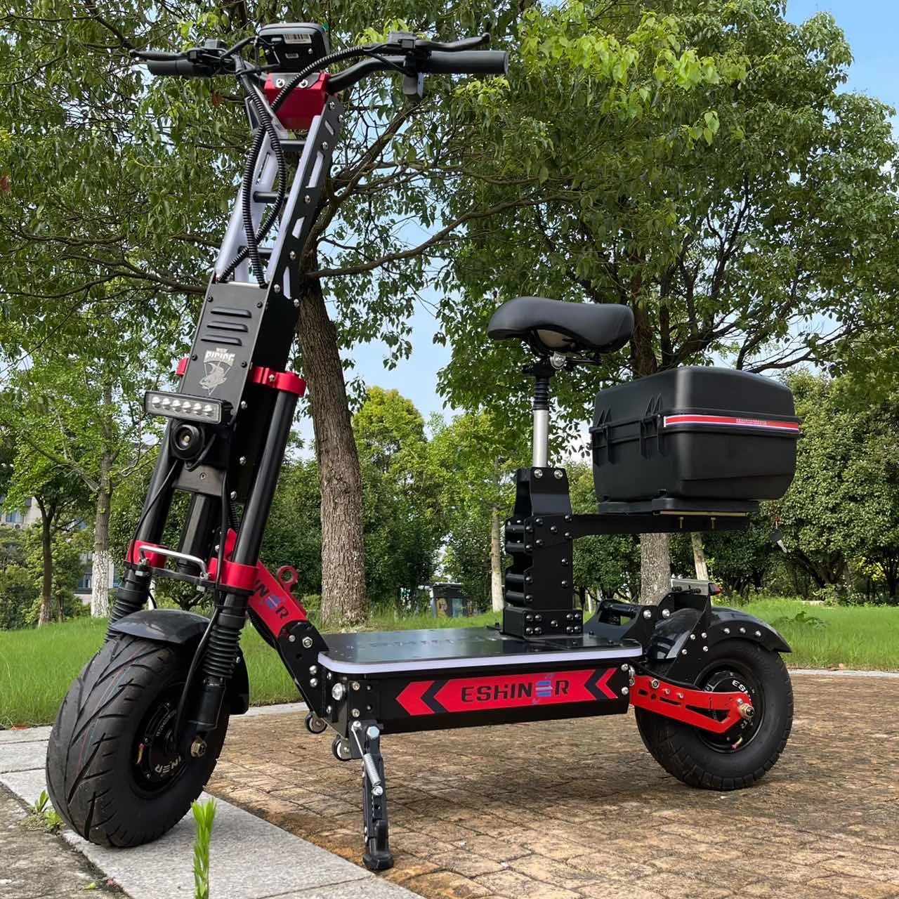 

13 14 in Tire 72V 8000W 10000W 130KM With Big Display Powerful Strong Dual Motor Off Road Electric Scooter