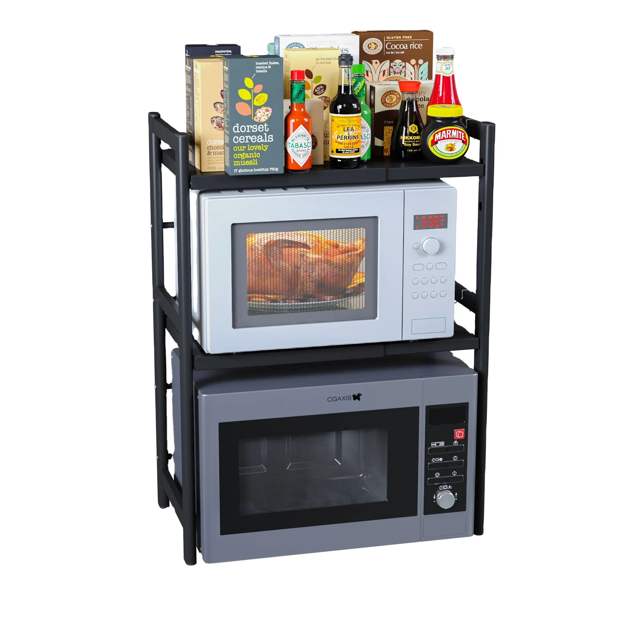 

metal shelf kitchen household products dish drying stainless steel rack