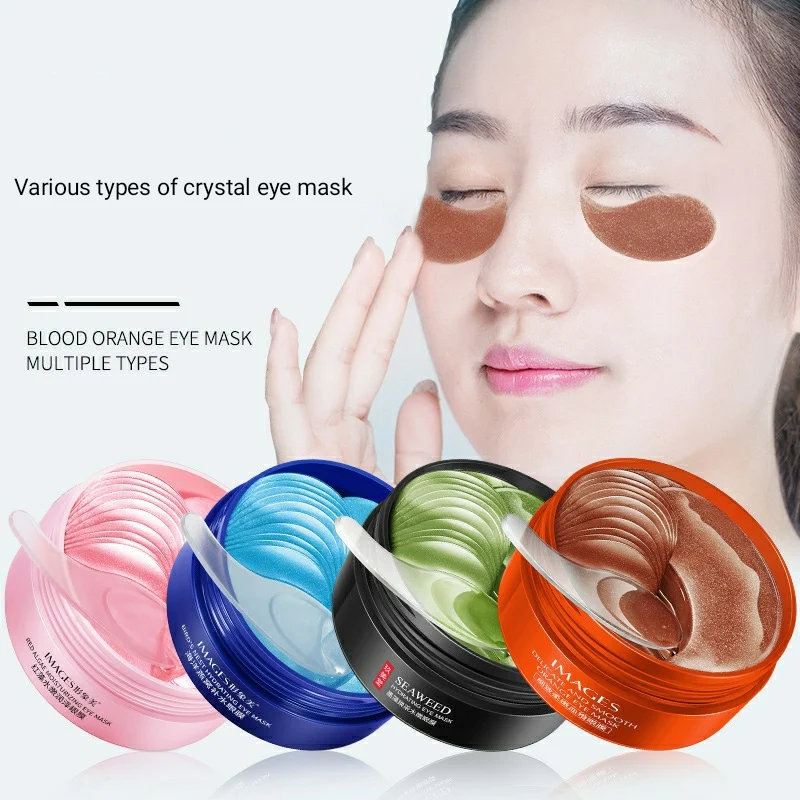 

New Arrival Various of Collagen Hydrogel Moisture Crystal Under Eye Gel Patch Pad Eye Mask for Dark Circle Anti Wrinkle, Multi color