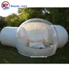 Transparent Inflatable bubble tent,single room inflatable bubble hotel with white toilet,inflatable clear tent for camping