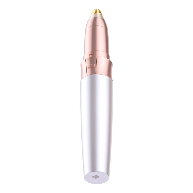 

High-quality customizable patterns portable USB rechargeable electric eyebrow trimmer for ladies