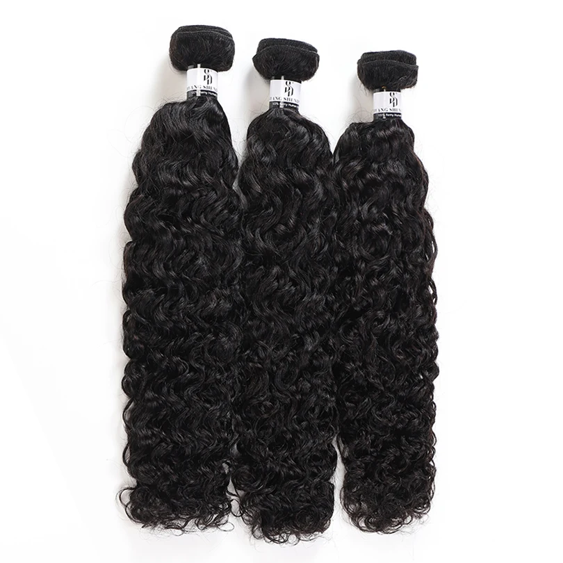 Water Wave 100% Human Hair Extensions Bundles Cheap 100 Human Hair Bundles Wholesale Bulk Brazilian Remy Hair Bundles